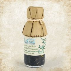 Sweet Almond Oil and Peppermint oil