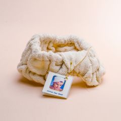 Hair band in towel cloth 