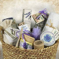 Large Lavender Basket