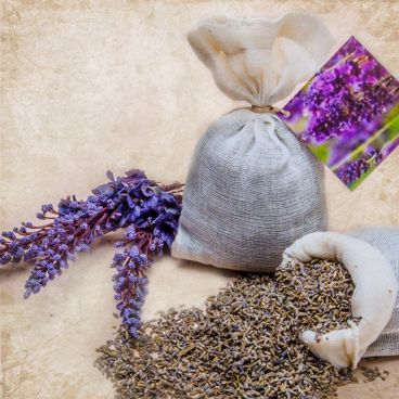 Lavender Bath Bag
