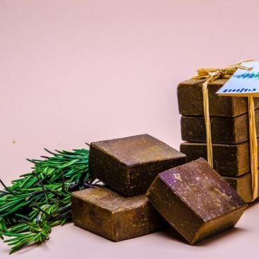 Olive Oil and Rosemary Herb Soap
